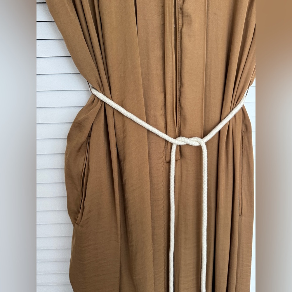 Zara Tan Jumpsuit - Picture 7 of 8
